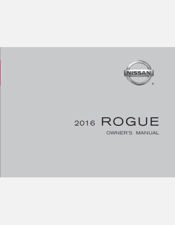 nissan rogue 2016 owners manual